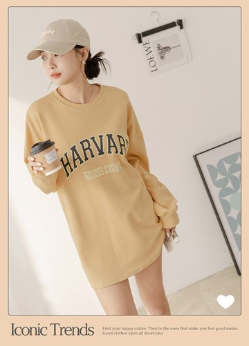 大學字母長上衣