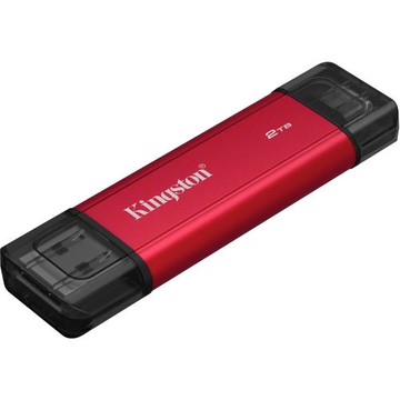 Kingston 金士頓 SPSD Dual Portable 2TB 外接式 SSD USB 3.2 Gen 2 雙頭 固態硬碟