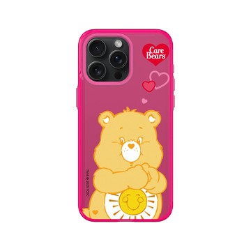 iPhone 15 Pro Max Clear 粉漾桃 - Care Bears - Funshine Bear