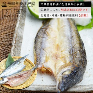 長崎産 かます一夜干し 2尾 冷凍便送料別 北海道・沖縄・離島のみ別途追加送料必要 カマス