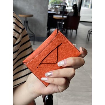 卡包女2025新款小巧超薄款網紅防消磁真皮高端輕薄精致高檔一片式