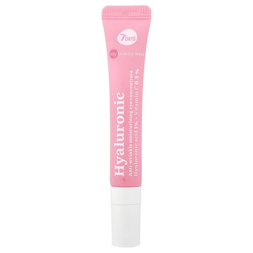 7Days Beauty, Hyaluronic, Dual-Action Anti-Wrinkle Moisturizing Eye Cream, 0.6 fl oz (18 ml)