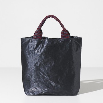 Miyansol 輕量皺皺迷你托特包(附背帶)-醇釀葡萄 可斜背可手提