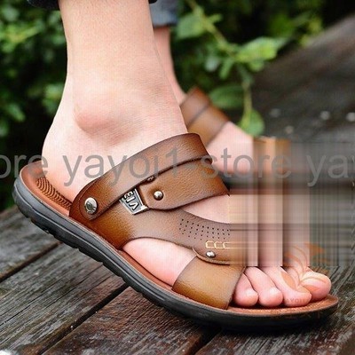 メンズ コンフォートサンダル 革サンダル メンズサンダル 歩きやすい 夏 カジュアル 滑り止め 通気 コンフォタブル 通販 Lineポイント最大get Lineショッピング