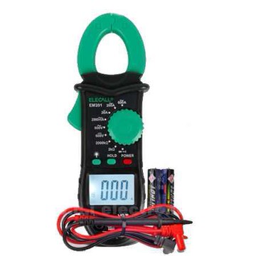 【AI電子】數字鉗形表高精度交直流萬用表鉗型電流表小型數顯鉗流表自動量程