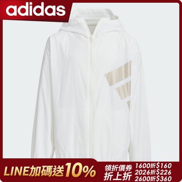 【adidas 愛迪達】 連帽外套 童裝 JL6961