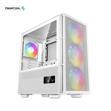 DeepCool 九州風神 CH560 DIGITAL WH 玻璃透側 E-ATX機殼 白色 電腦機殼 (顯卡長38cm/CPU高17.5cm)