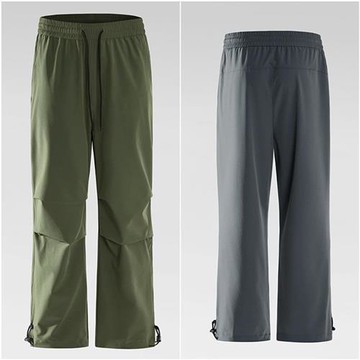 【巴黎精品】現貨+預購 男運動褲長褲束口褲休閒短褲戶外登山-戶外防風防水抽繩男女褲子7色a1jh35