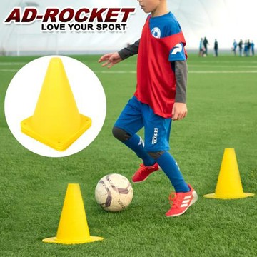 AD-ROCKET 標誌訓練桶 訓練三角錐 超值5入組 足球 直排輪 健身