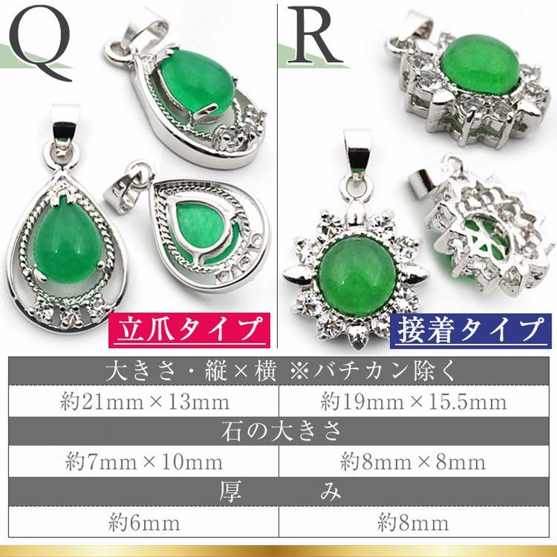 パワーストーン 若草翡翠 ネックレス ヒスイ ペンダントトップ