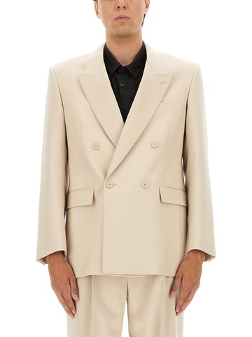 saint laurent lightweight wool jacket