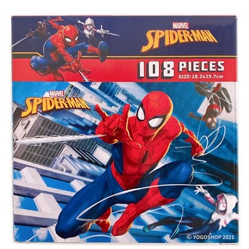 漫威拼圖 108片拼圖 MR014/一盒入(定180) 漫威蜘蛛人 MARVEL 漫威英雄 漫威 正版授權 卡通拼圖【領券滿額再折千12/31止】