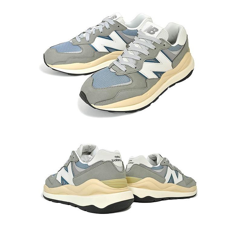 ニューバランス M5740 NEW BALANCE M5740LLG GRAY/BLUE width D グレー ブルー スニーカー NB GREY  574 57/40 | LINEブランドカタログ