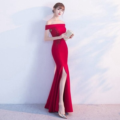 スリットマーメイドドレスの通販 557件の検索結果 Lineショッピング