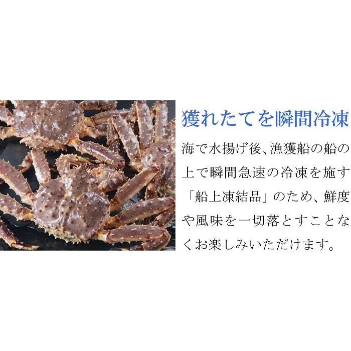 タラバガニ ポーション 1kg 刺身 生食用 蟹 北海道産 剥き身 殻なし カニ 生冷凍 しゃぶしゃぶ かにしゃぶ 鍋 ギフト 海鮮 お取り寄せ