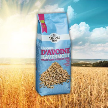 【德國BauckMühle】寶客無麩質細片燕麥片 (475g/包)(無蛋奶) 1包入