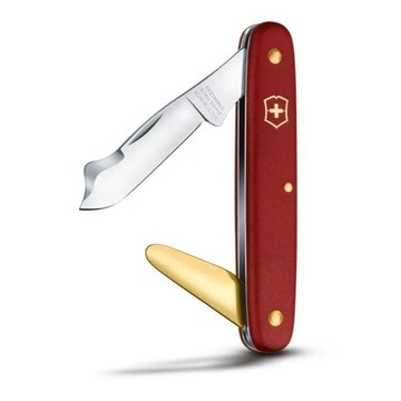 【Victorinox 瑞士維氏】瑞士刀 COMBI 2 芽接刀 (3.9140)【墊腳石】