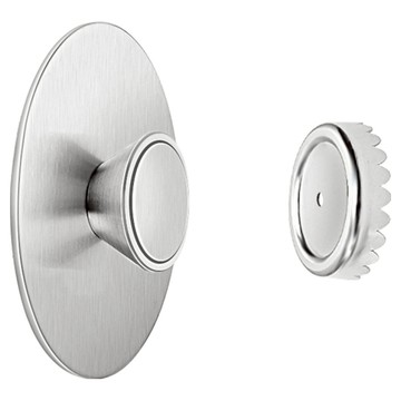 hillo 簡易磁吸肥皂架  銀色  1個