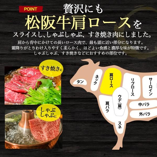 松阪牛 牛肩ロース A5ランク 700g 黒毛和牛 国産黒毛和牛 牛肉 すき焼き しゃぶしゃぶ用 スライス  お歳暮 お中元 ギフト 贈り物 熨斗