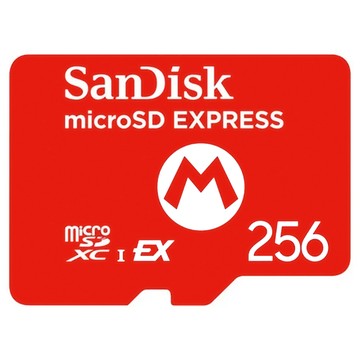 Nintendo 任天堂 SWITCH SanDisk microSDTM Express card for Nintendo SwitchTM 2 256GB  紅色  1個  單一商品