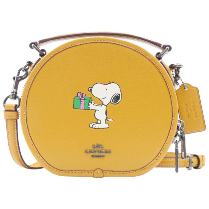 コーチ バッグ CF290-QBRQD COACH×PEANUTS キャンティーン クロス ...