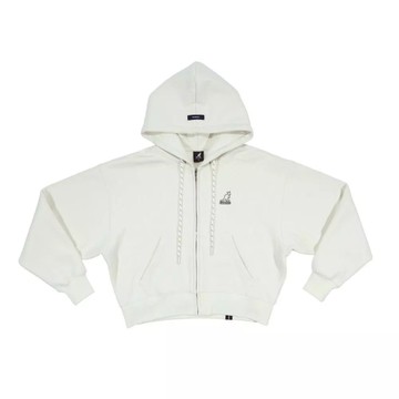 KANGOL 外套 米白 經典 刷毛 連帽外套 女 6552140301