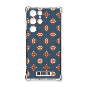 S23 系列殼 TRON 三星 S23 Ultra 幾何復古花磚B款  載具 四角防摔殼 手機殼