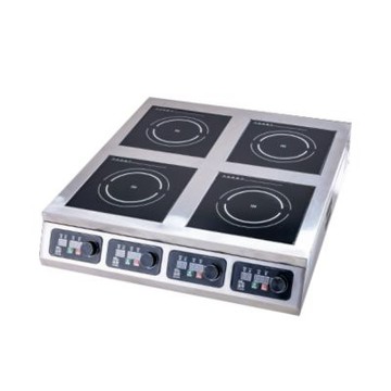 鍋寶 220V 高功率商用四口旋鈕式電磁爐 /台 MIH-35224