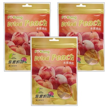果實物語 水蜜桃乾  60g  3包