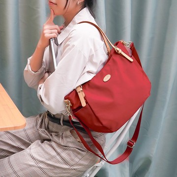 知性美學通勤兩用托特包82486(紅色)