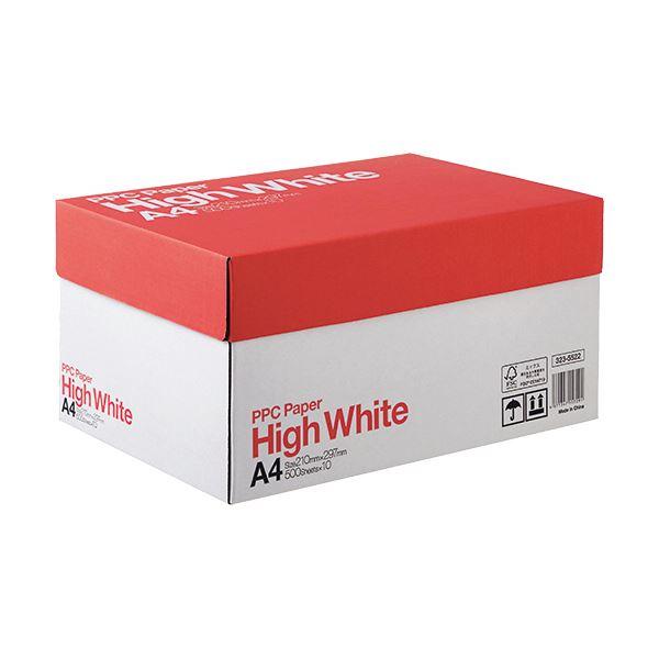 まとめ  PPC PAPER High WhiteA4 1箱 5000枚:500枚×10冊  〔×5セット〕