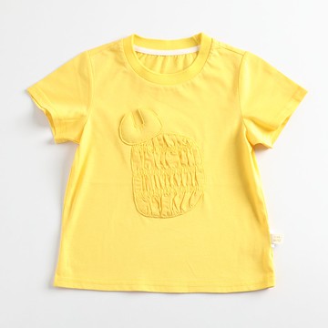 【出清優惠】 立體折紋棉T