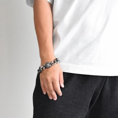 【重厚感】VERSACEヴェルサーチ チェーンブレスレット メドゥーサ チェーン ブレスレット ゴールド | VERSACE JP