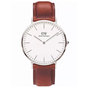 送禮首選★Daniel Wellington DW 手錶 Classic Sheffield 40mm爵士黑真皮皮革錶 DW00100021    【全館滿額折價★APP下單點數4倍送】線上購買享_實體門市同步服務