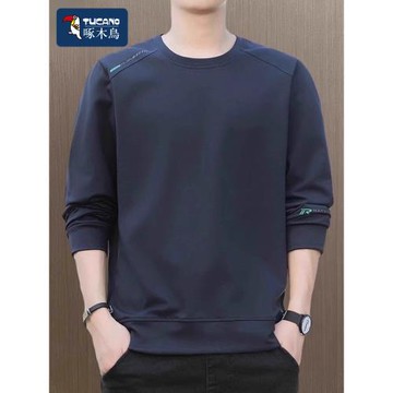 TUCANO/啄木鳥上衣春秋款男士款長袖T恤休閑潮流潮牌大碼圓領衛衣