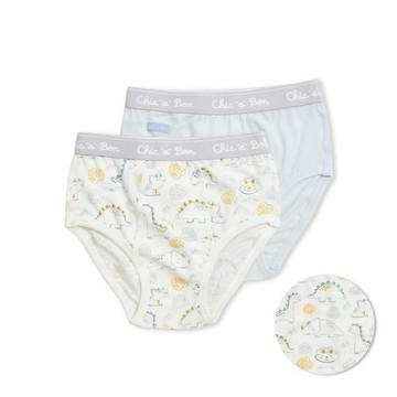 小恐龍男童三角褲-2入 (銀離子抗菌內襠)