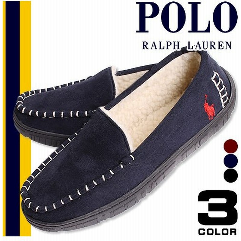 ポロ ラルフローレン Polo Ralph Lauren モカシン スリッポン サンダル ルームシューズ スリッパ メンズ ブランド おしゃれ ファー ボア 通販 Lineポイント最大0 5 Get Lineショッピング