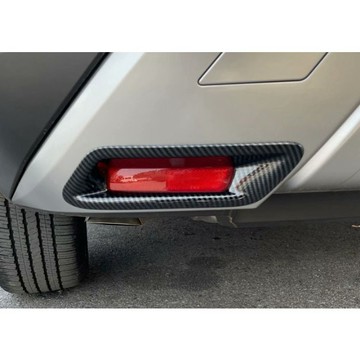 ~歐力斯~日產 NISSAN 23-26年 X-TRAIL 後霧燈框 霧燈框 後霧燈裝飾框 霧燈飾條 碳纖維紋 電鍍銀