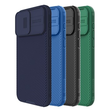 鏡頭滑蓋!強尼拍賣~Apple iPhone 15 Pro/15 Pro Max 黑鏡 Pro 保護殼