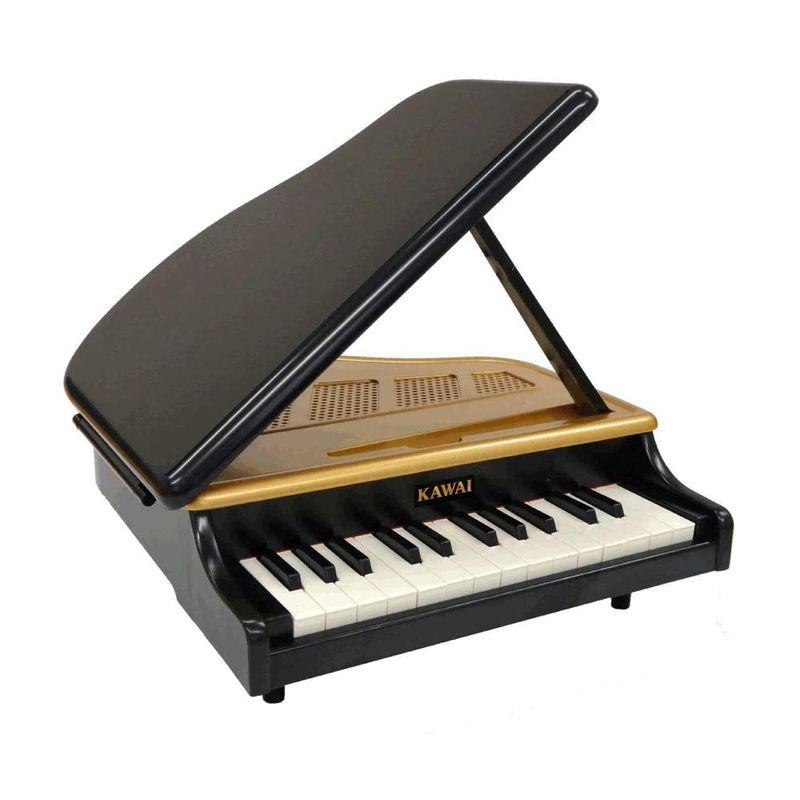 カワイ グランドピアノ ミニ ブラック - 鍵盤楽器