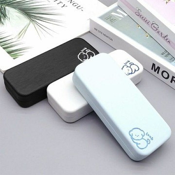 眼鏡盒兒童學生便攜式防壓抗摔高顏值男女生放近視眼睛的收納盒子