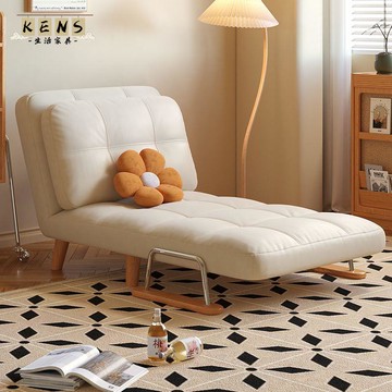 免運 沙發 單人沙發 沙發椅 懶人沙發 木宮匠2024新款折疊沙發床兩用伸縮小戶型客廳日式原木風實木沙發全館八折 店長推薦 工廠現貨直銷 可開發票 k5613