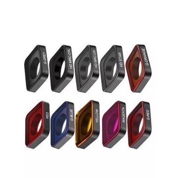 適用Gopro濾鏡Hero7/6/5Black運動相機UV/CPL/ND減光偏正鏡潛水鏡