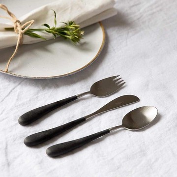 葡萄牙 Cutipol  ALICE 黑銀  兒童三件組