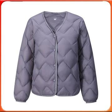 🥇台灣出貨🥇 2025新款輕薄羽絨服女短款寬鬆時尚簡約保暖鞦鼕羽絨內膽外套正品 ✨️滿額免運✨️147-12-B