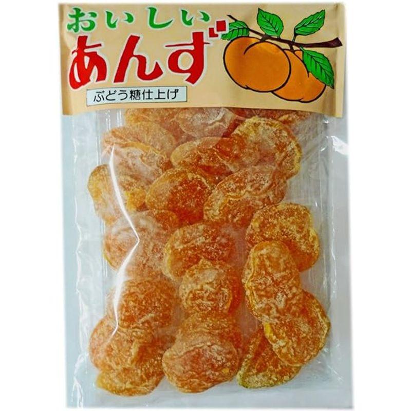 甘酸っぱい杏にぶどう糖をまぶしました おいしい杏(ぶどう糖仕上げ) ６個セット