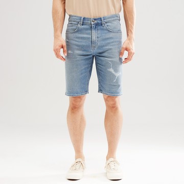 Lee 男款 902 涼感牛仔短褲 刷破 Jade | Modern & Cooling