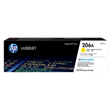 hp w2112a(206a) 黃色原廠碳粉匣  適用hp clj m255dw/m283/m283