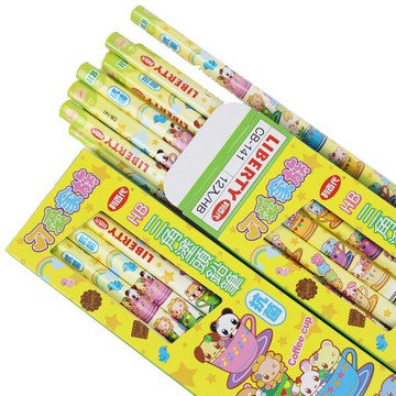 利百代抗菌鉛筆 CB-141 可愛家族三角塗頭鉛筆 HB/一大盒12小盒(一小盒12支)共144支入(定70) 台灣製鉛筆【領券滿額再折千12/31止】