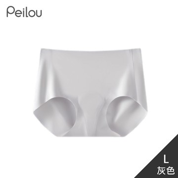 冰絲無痕美型中腰褲-灰色  (多尺寸可選)
